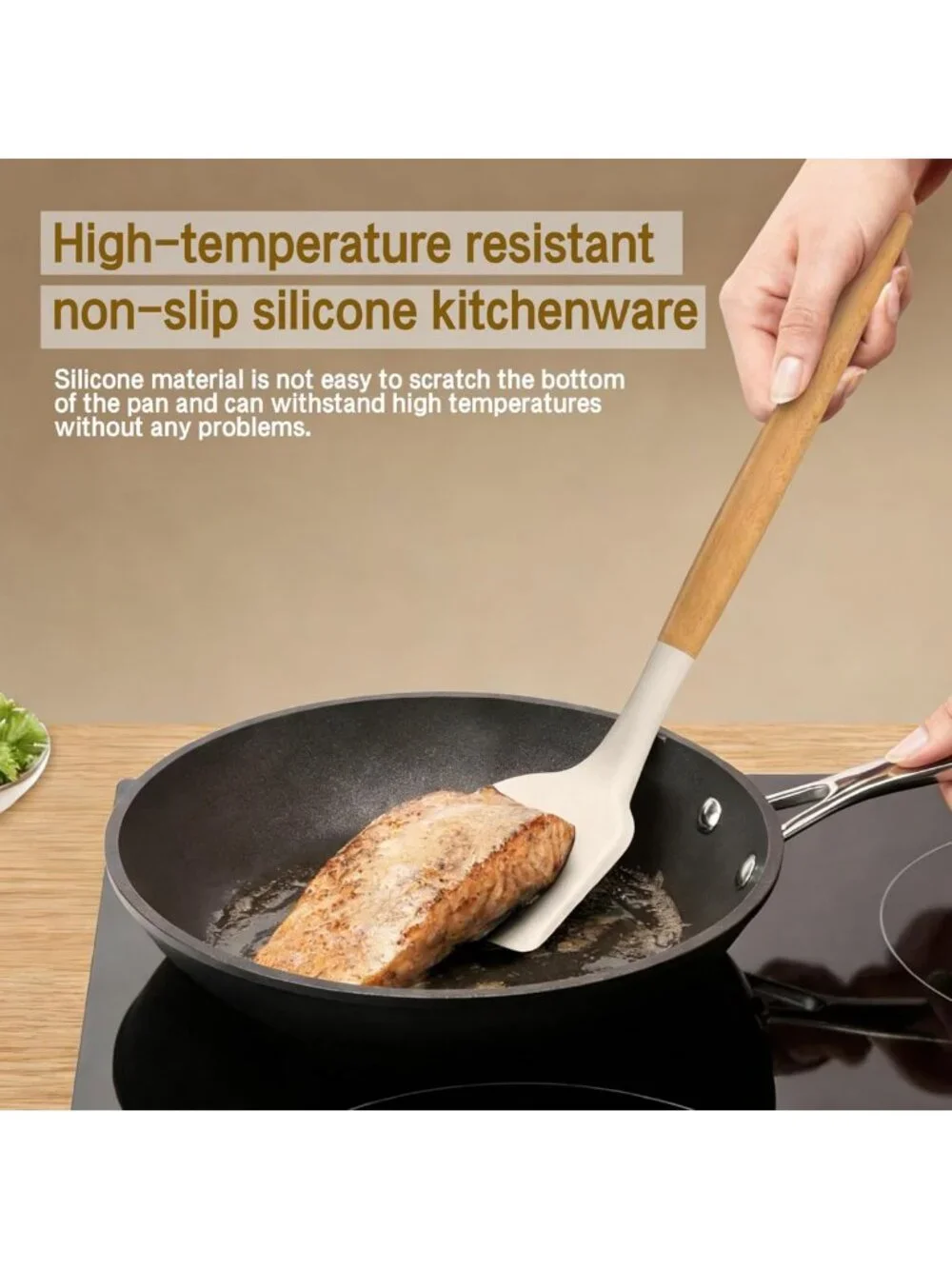 12-Piece Silicone Cooking Utensils Set - Heat Resistant, BPA Free, Dishwasher